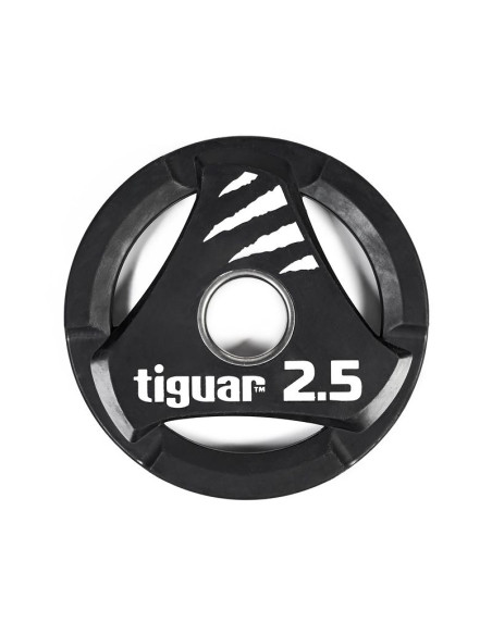 Talerz olimpijski tiguar pu 2,5 kg ti