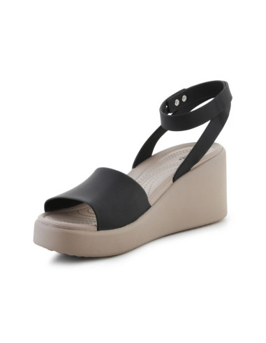 Sandały crocs brooklyn ankle strap wedge w