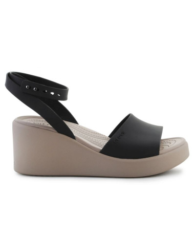 Sandały crocs brooklyn ankle strap wedge w