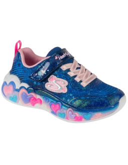 Skechers eternal heart lights 302696l-nvmt granatowe 27