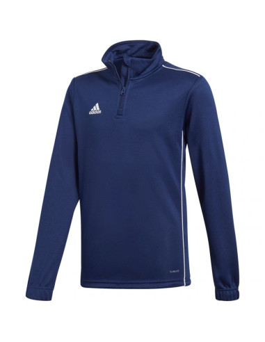 Bluza adidas core 18 training top granatowa jr cv4139