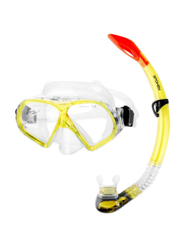 Zestaw do nurkowania: maska + fajka spokey flona
