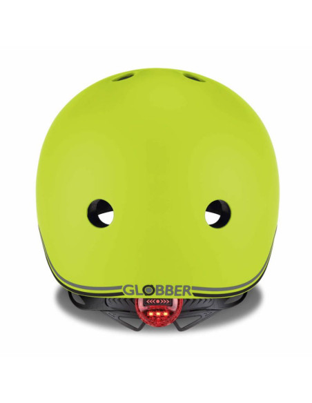 Kask globber lime green jr 506