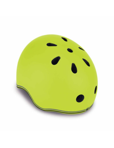 Kask globber lime green jr 506
