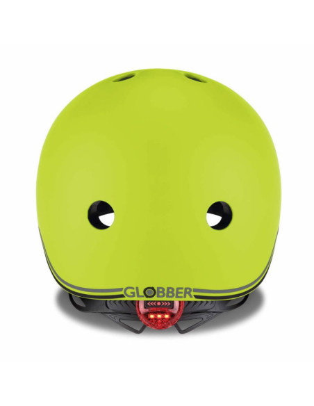 Kask globber lime green jr 506