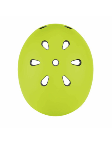 Kask globber lime green jr 506