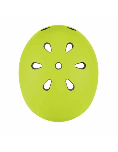 Kask globber lime green jr 506
