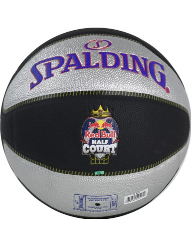 Piłka do koszykówki spalding tf-33 red bull half court ball 76863z