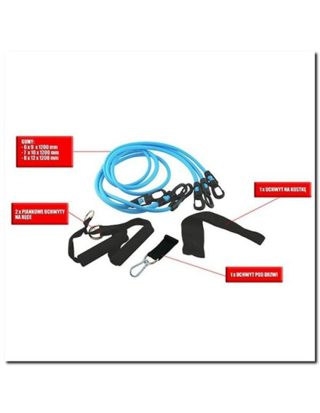 Zestaw do ćwiczeń siłowych hms