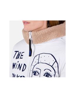 Kurtka rossignol w yety fleecy bomber jkt biały 2