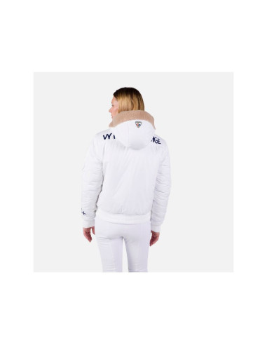 Kurtka rossignol w yety fleecy bomber jkt biały