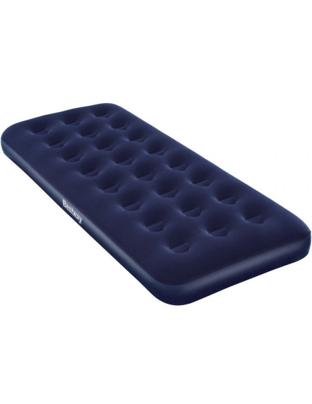 Materac welurowy bestway single