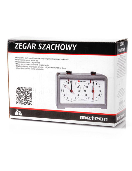 Zegar szachowy meteor