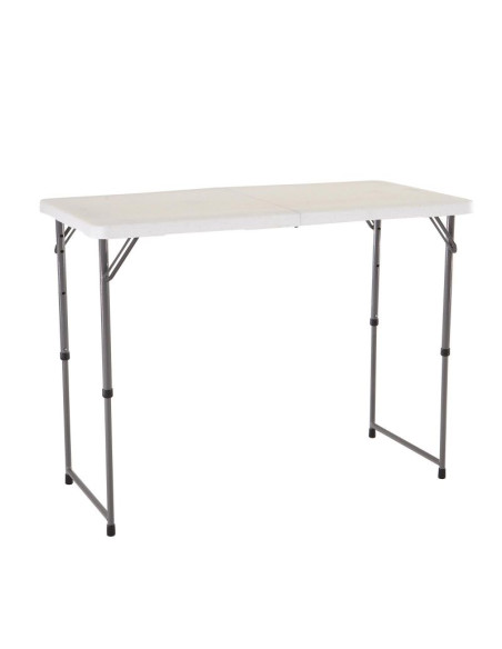 Stół składany w pół 122 cm o regulowanej wysokości 4428