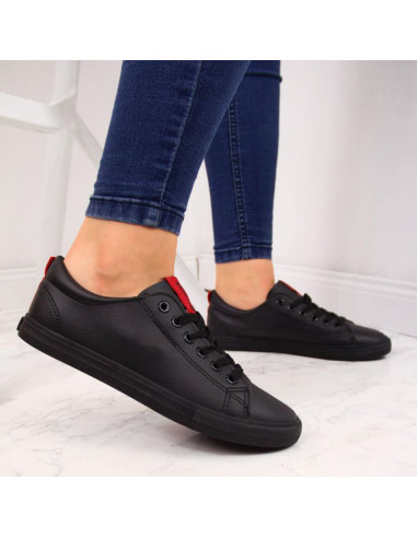 Trampki niskie z eko skóry big star w dd274687