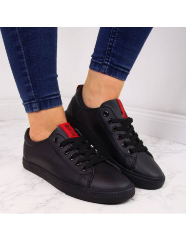 Trampki niskie z eko skóry big star w dd274687