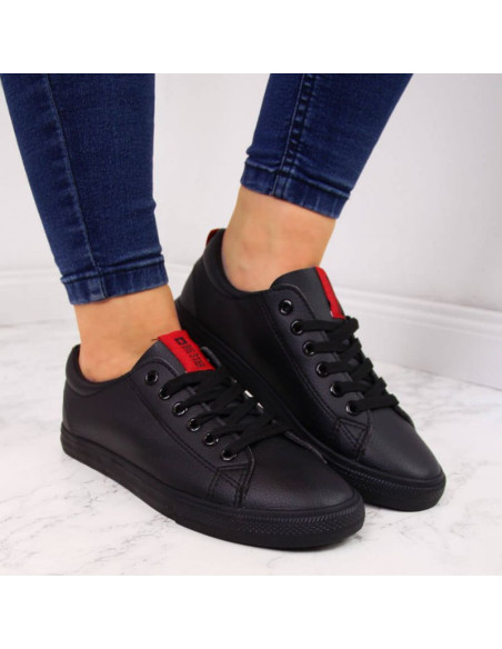 Trampki niskie z eko skóry big star w dd274687