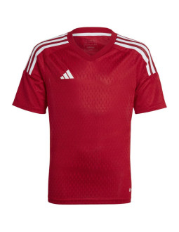 Koszulka dla dzieci adidas tiro 23 competition match jersey czerwona ic7457