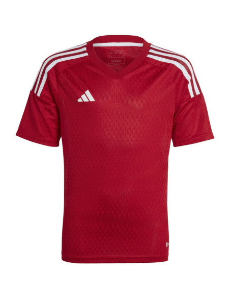 Koszulka dla dzieci adidas tiro 23 competition match jersey czerwona ic7457