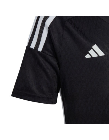 Koszulka dla dzieci adidas tiro 23 competition match jersey czarna ic7461
