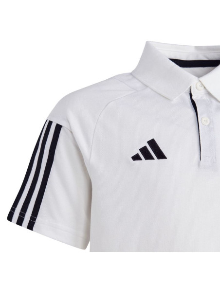 Koszulka dla dzieci adidas tiro 23 competition cotton biała ic4576