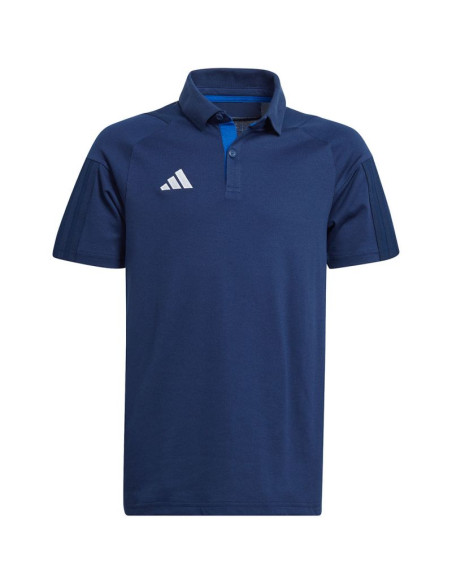 Koszulka dla dzieci adidas tiro 23 competition cotton granatowa hk8053
