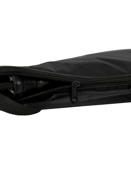 Virtufit torba na rakietę padel - czarno-biała