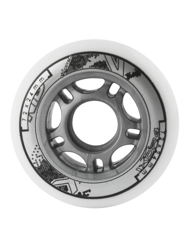 Kółka nils extreme pu 72x24 82a (4 szt.)