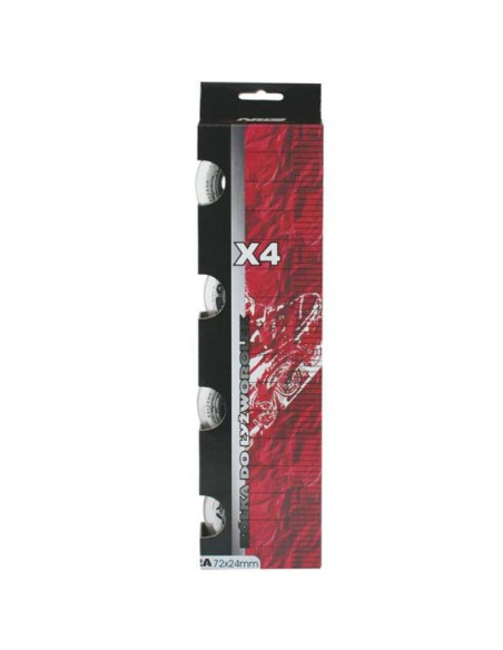 Kółka nils extreme pu 72x24 82a (4 szt.)