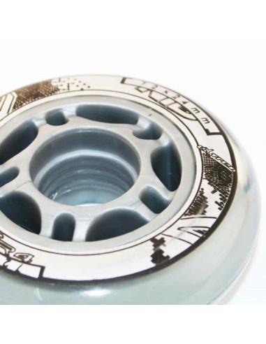 Kółka nils extreme pu 72x24 82a (4 szt.)