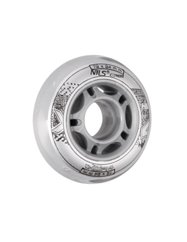 Kółka nils extreme pu 72x24 82a (4 szt.)
