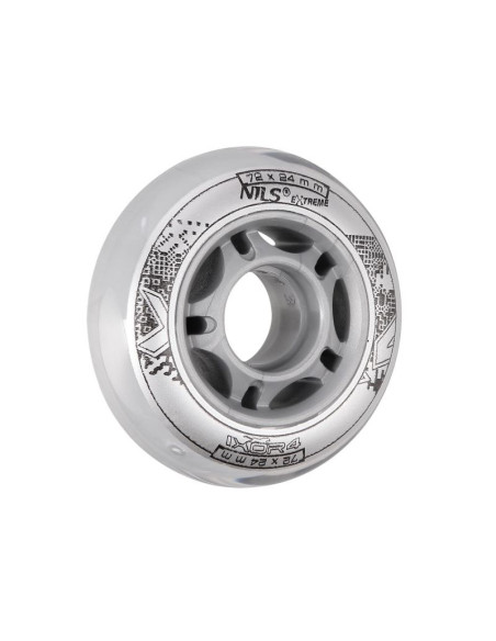 Kółka nils extreme pu 72x24 82a (4 szt.)