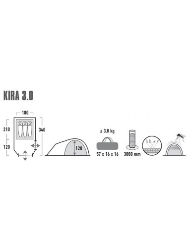 Namiot high peak kira 3 10370