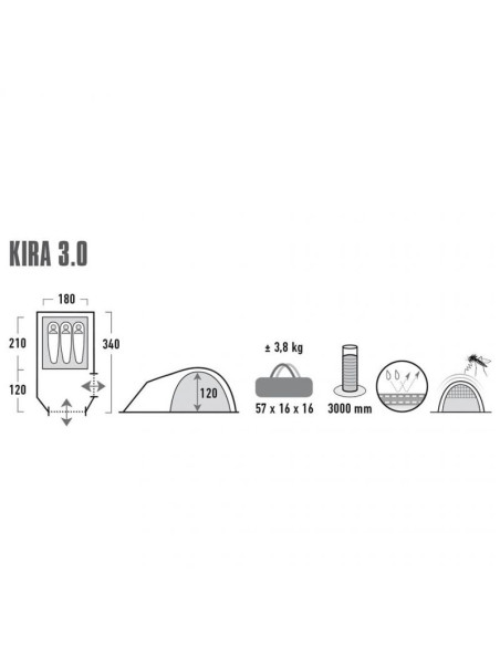 Namiot high peak kira 3 10370