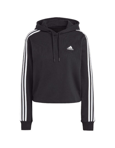 Bluza adidas essentials 3-stripes french terry crop hoodie w
