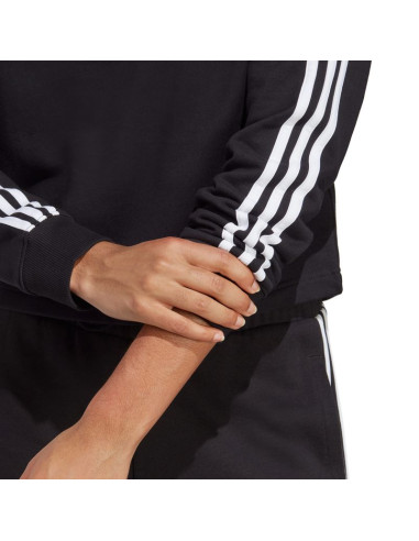 Bluza adidas essentials 3-stripes french terry crop hoodie w