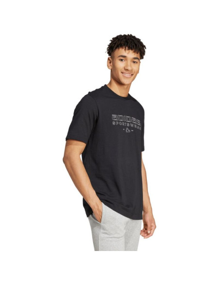 Koszulka adidas tech linear graphic m