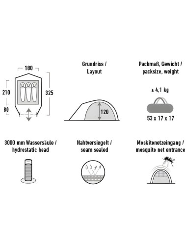 Namiot High Peak Nevada 3.1