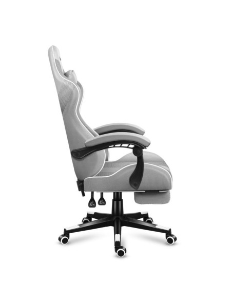 Fotel gamingowy huzaro force 4.7 white mesh