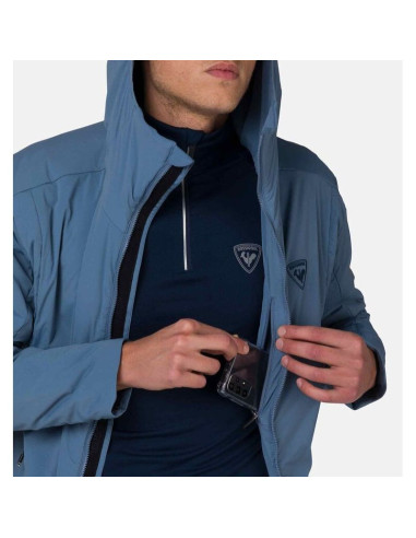 Kurtka rossignol opside hoodie jkt niebieski