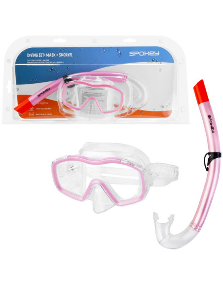 Zestaw do nurkowania: maska + fajka spokey celebes