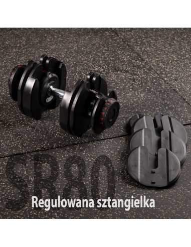 Sztangielka regulowana hms sr80
