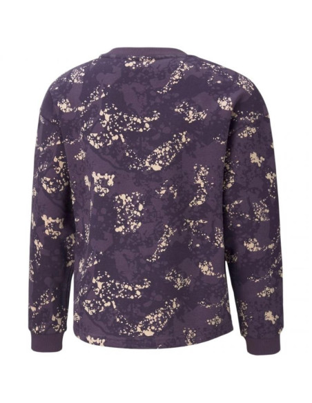 Bluza puma alpha aop crew fl jr 589241