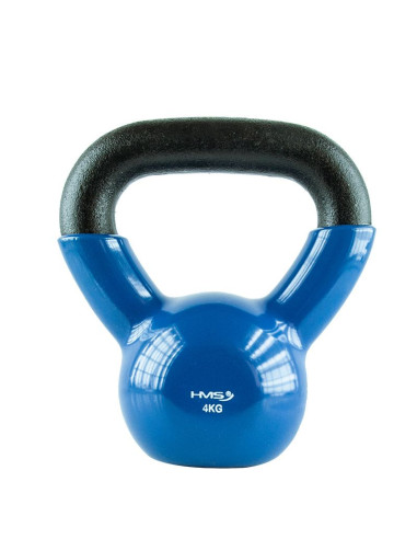 Kettlebell żeliwny blue hms knv