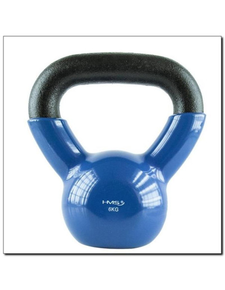 Kettlebell żeliwny blue hms knv