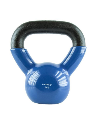 Kettlebell żeliwny blue hms knv
