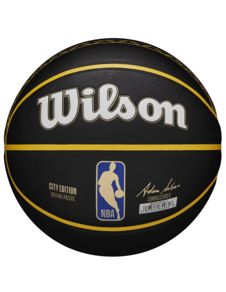 Piłka do koszykówki wilson nba team city collector indiana pacers ball