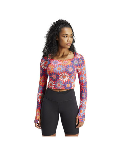 Koszulka adidas farm crop ls w