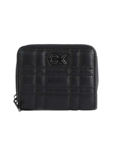 Portfel calvin klein re-lock quilt z/a wallet w/f md