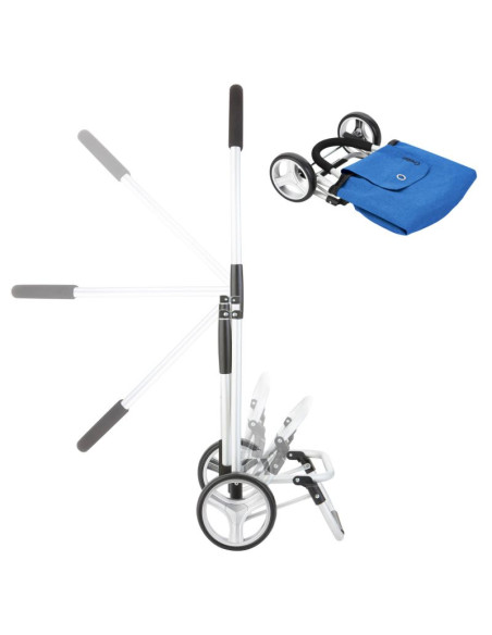 Wózek zakupowy składany classic premium cruiser 650061